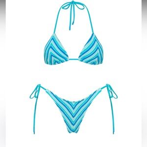 Vinca sour stripe triangl bikini